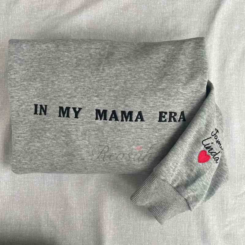 Personalized In My Mama Era Sweatshirt