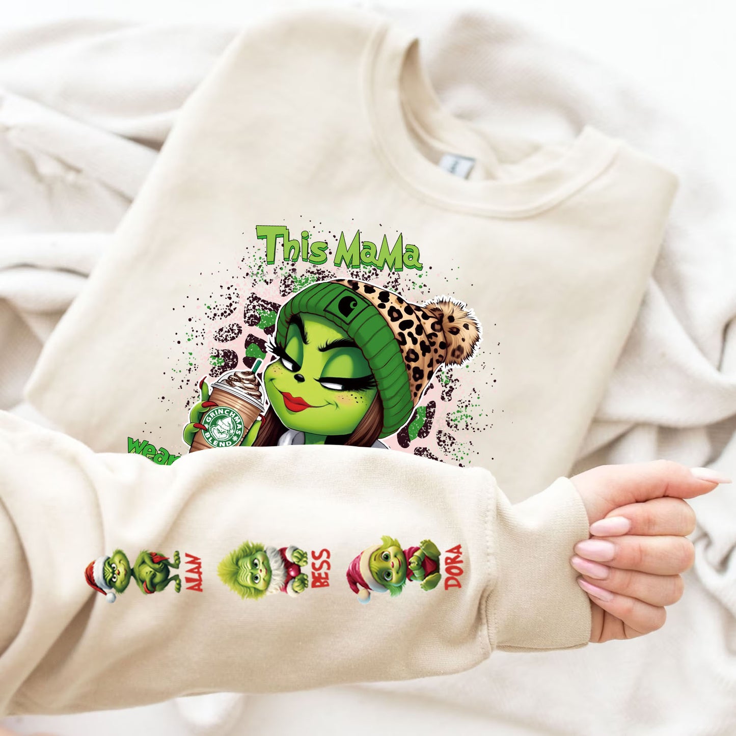 50% OFF🔥Christmas Movie Characters Mama💕Daddy Sweatshirt