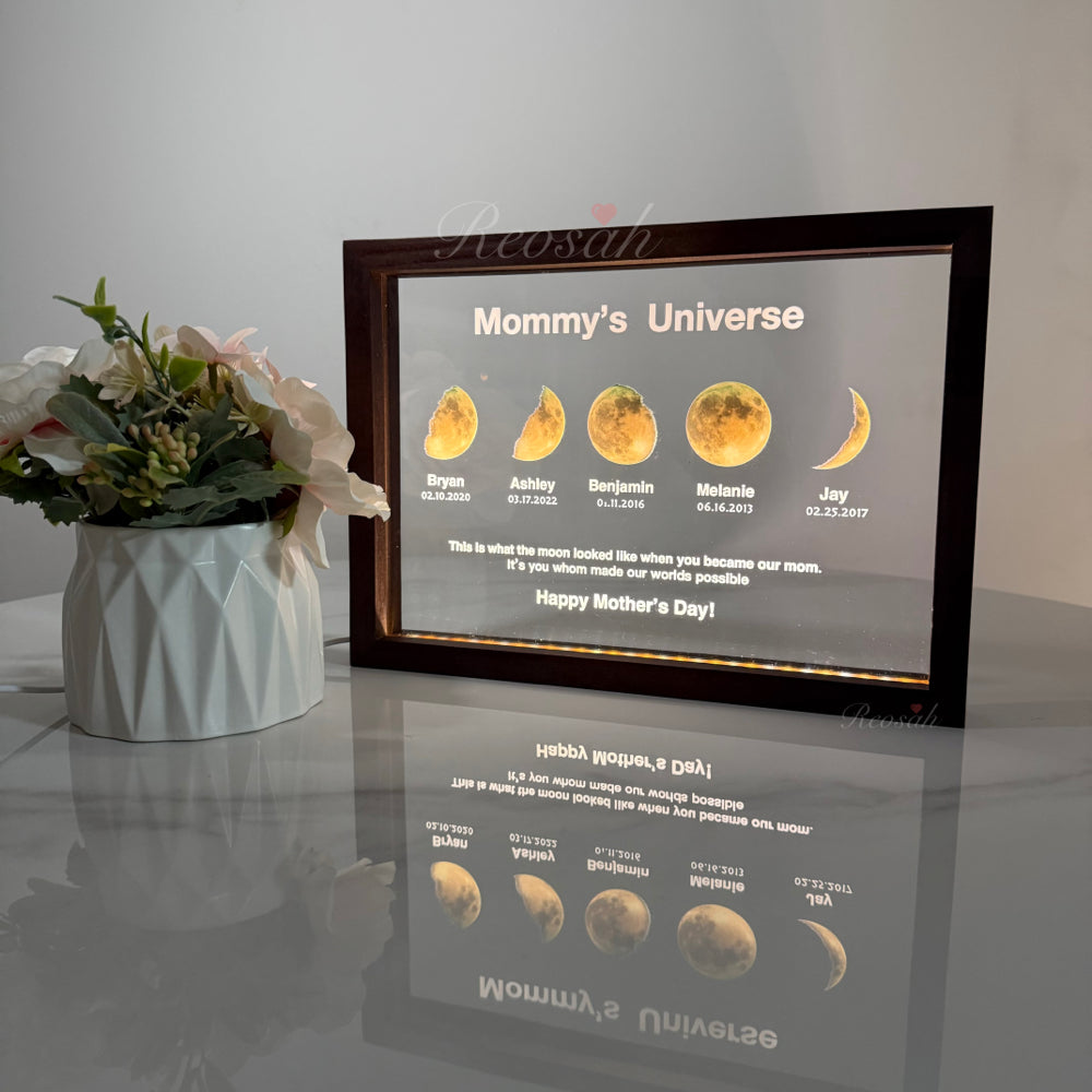 50%OFF💗Mom's Sky Led Light Frame